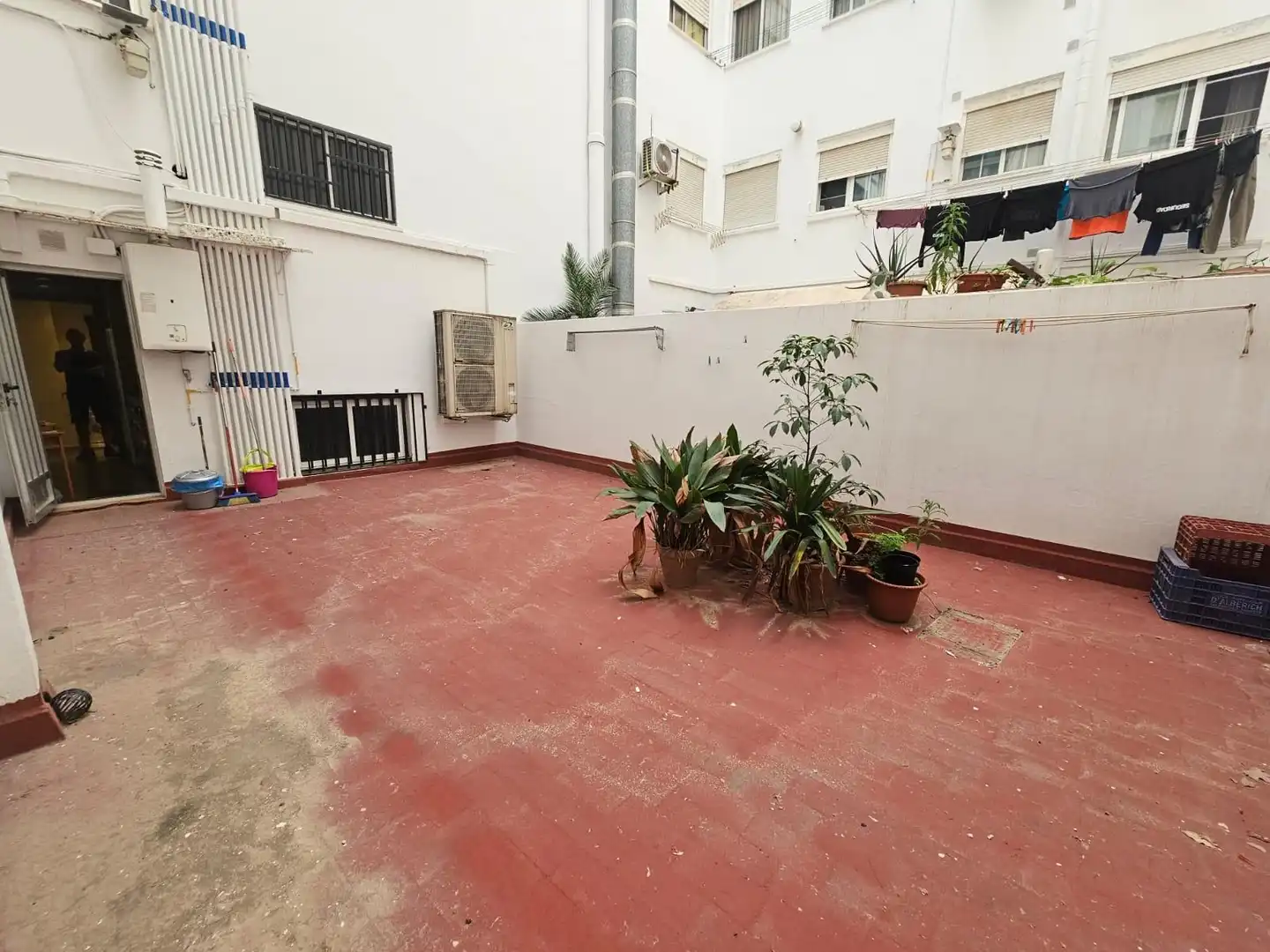 Terrace of Flat for sale in Valencia  with Air Conditioner, Storage room and Balcony