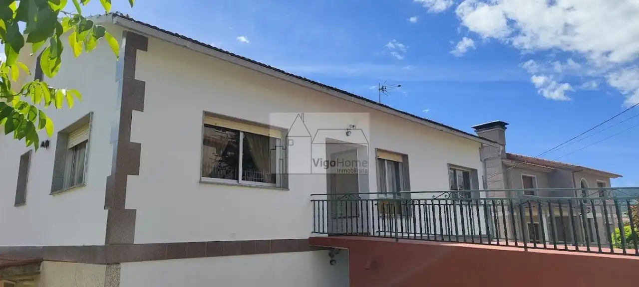 Vista exterior de Casa o chalet en venta en Moaña con Calefacción, Jardín privado y Trastero