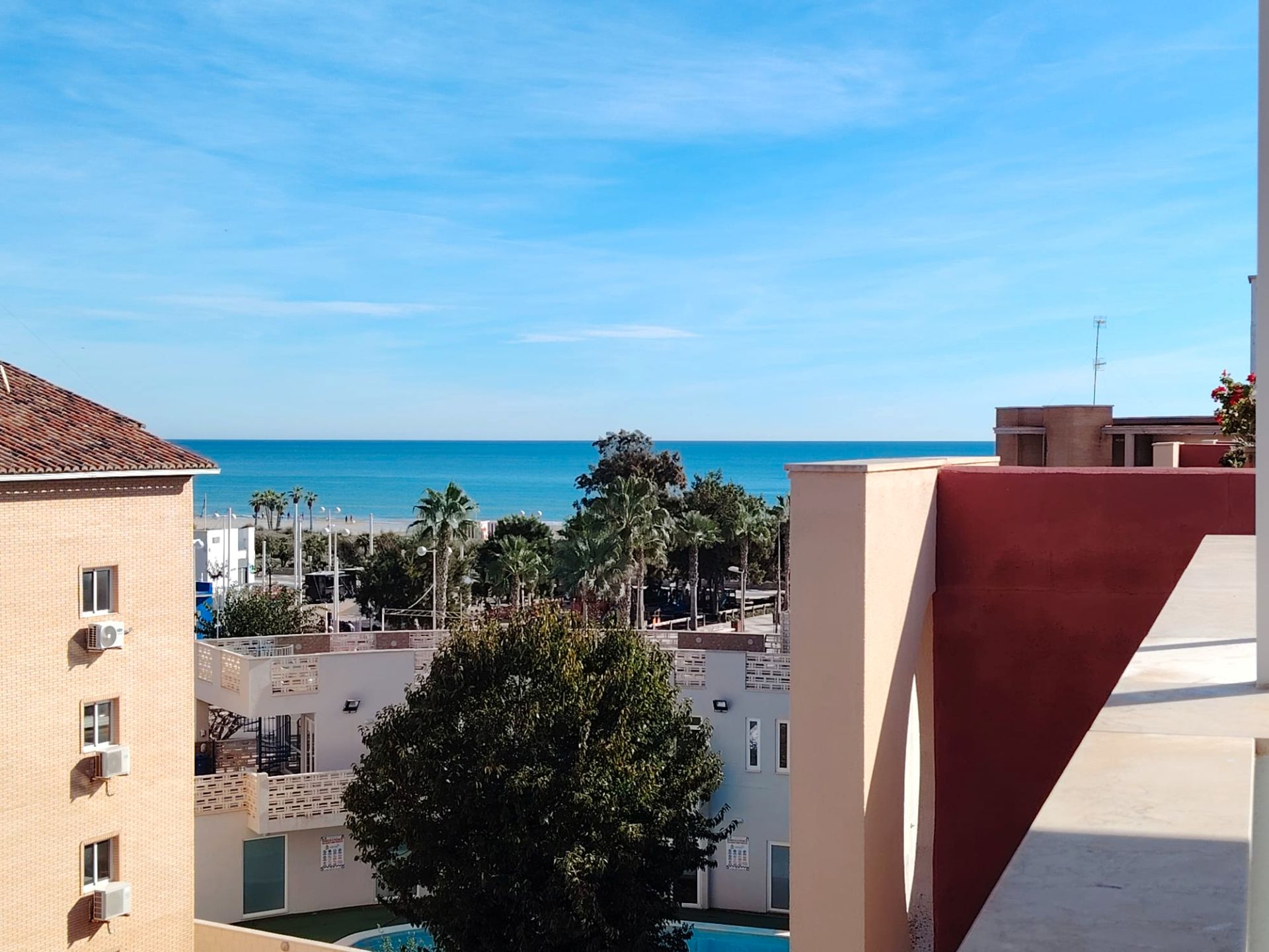 Vista exterior de Àtic en venda en Canet d'En Berenguer amb Aire condicionat, Calefacció i Terrassa