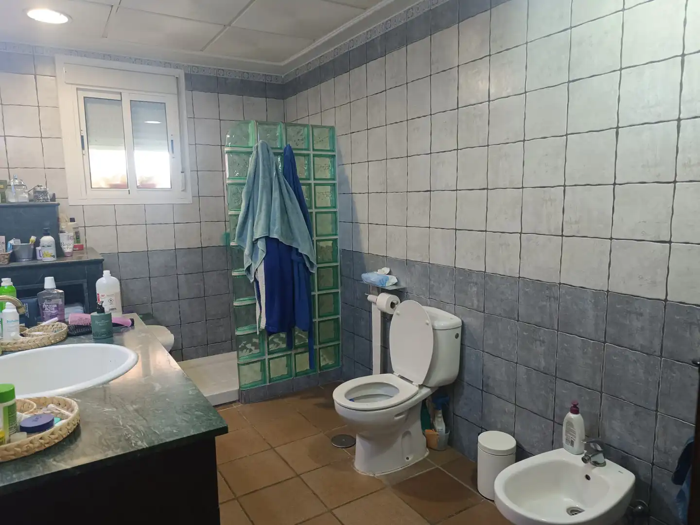 Bany de Casa o xalet en venda en Alcalá de Guadaira amb Aire condicionat, Calefacció i Jardí privat