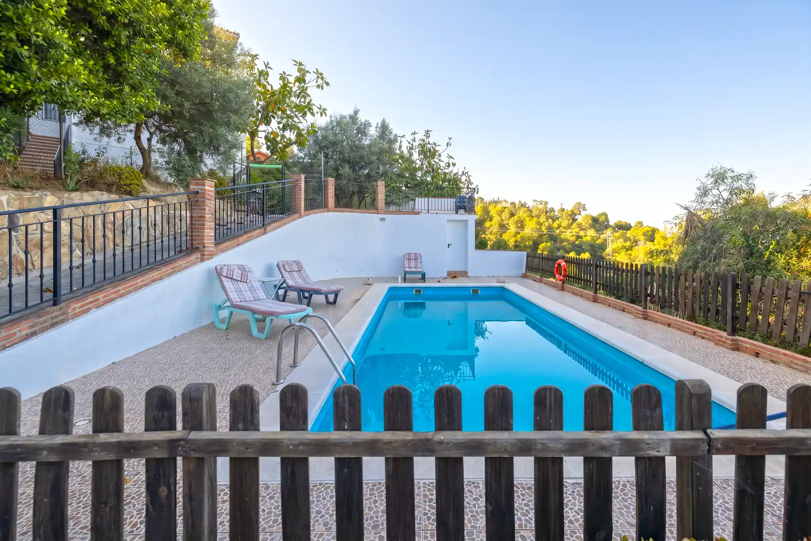 Piscina de Finca rústica en venta en Colmenar con Aire acondicionado, Calefacción y Jardín privado