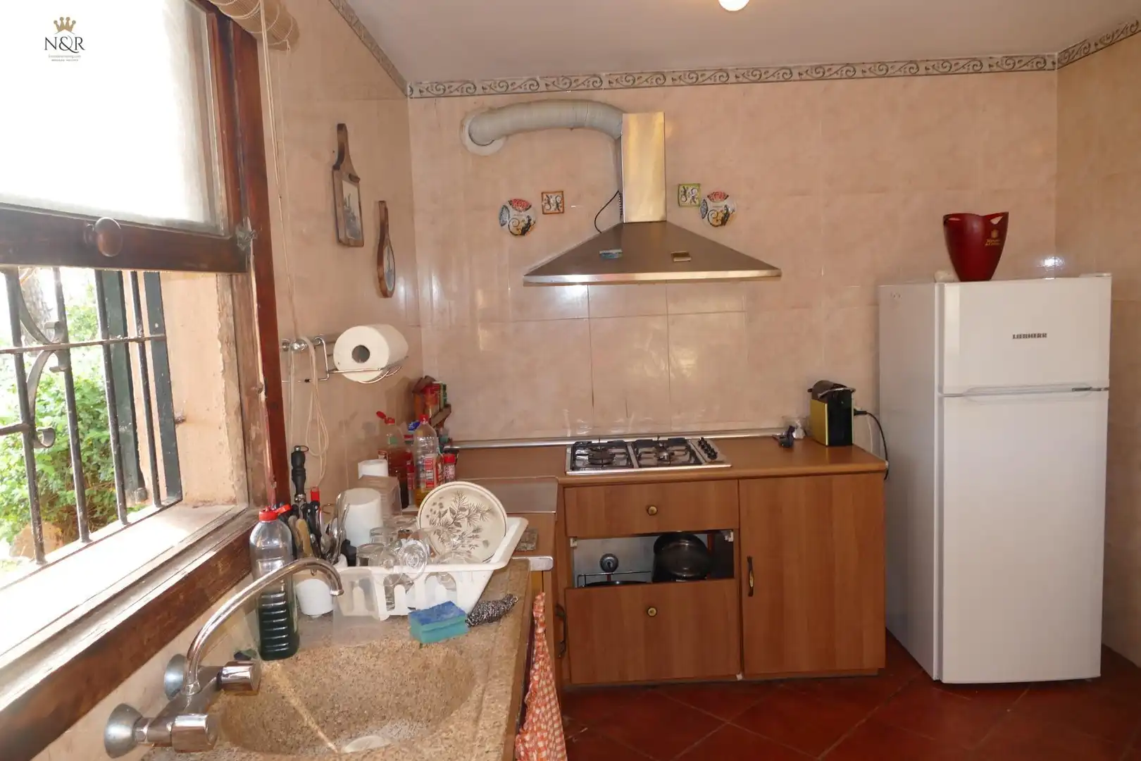 Cocina de Finca rústica en venta en Santa Eugènia con Jardín privado y Trastero