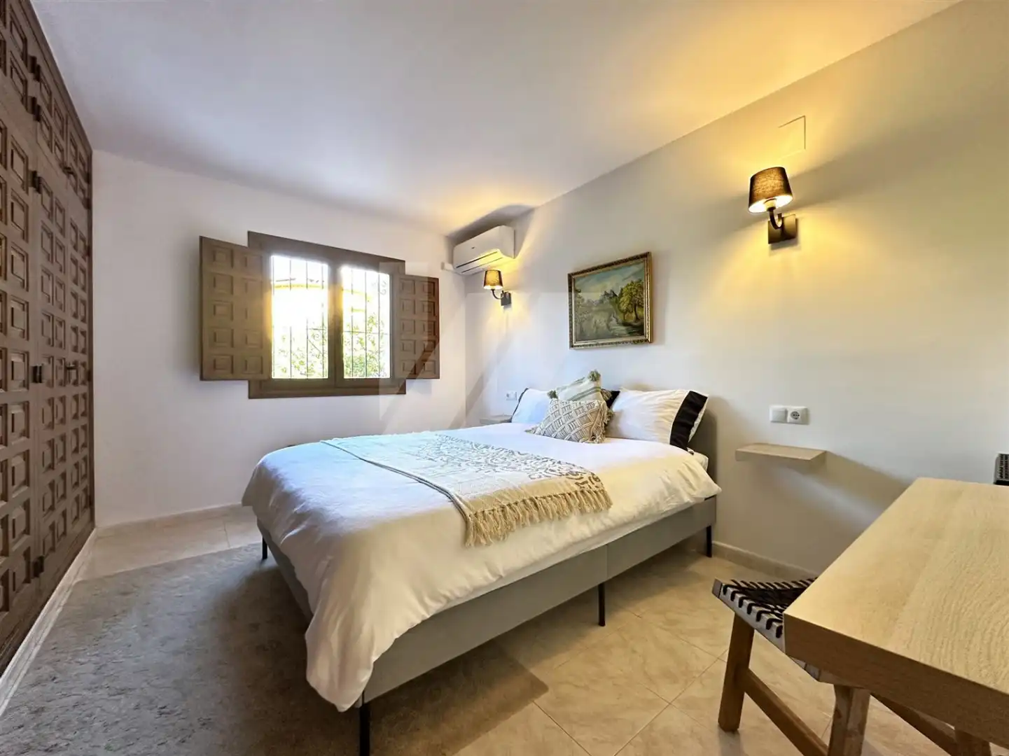 Bedroom of Houses for sale in Moraira  with Air Conditioner, Heating and Private garden