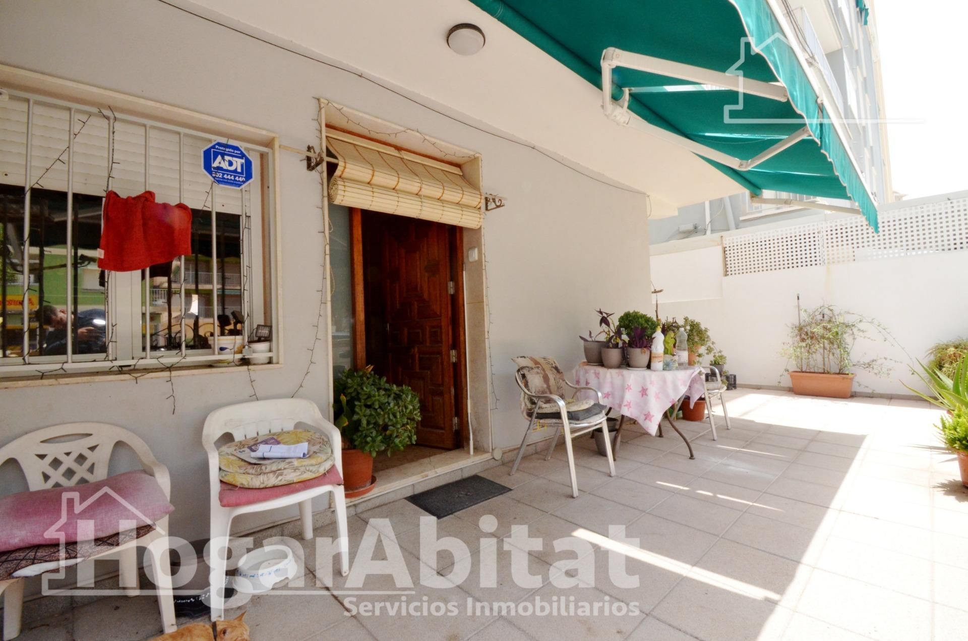Exterior view of Flat for sale in Bellreguard  with Air Conditioner, Terrace and Storage room