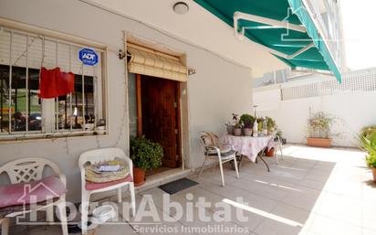 Exterior view of Flat for sale in Bellreguard  with Air Conditioner, Terrace and Storage room