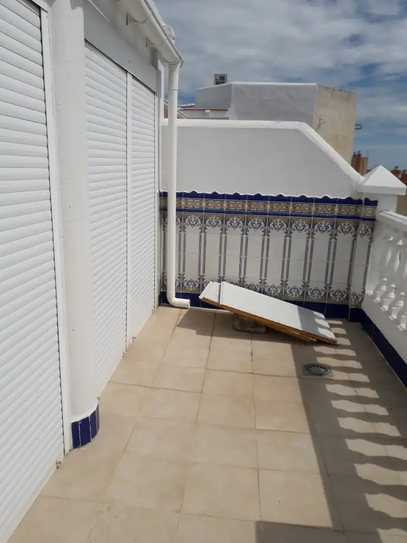 Balcony of Flat for rent in Málaga  with Furnished
