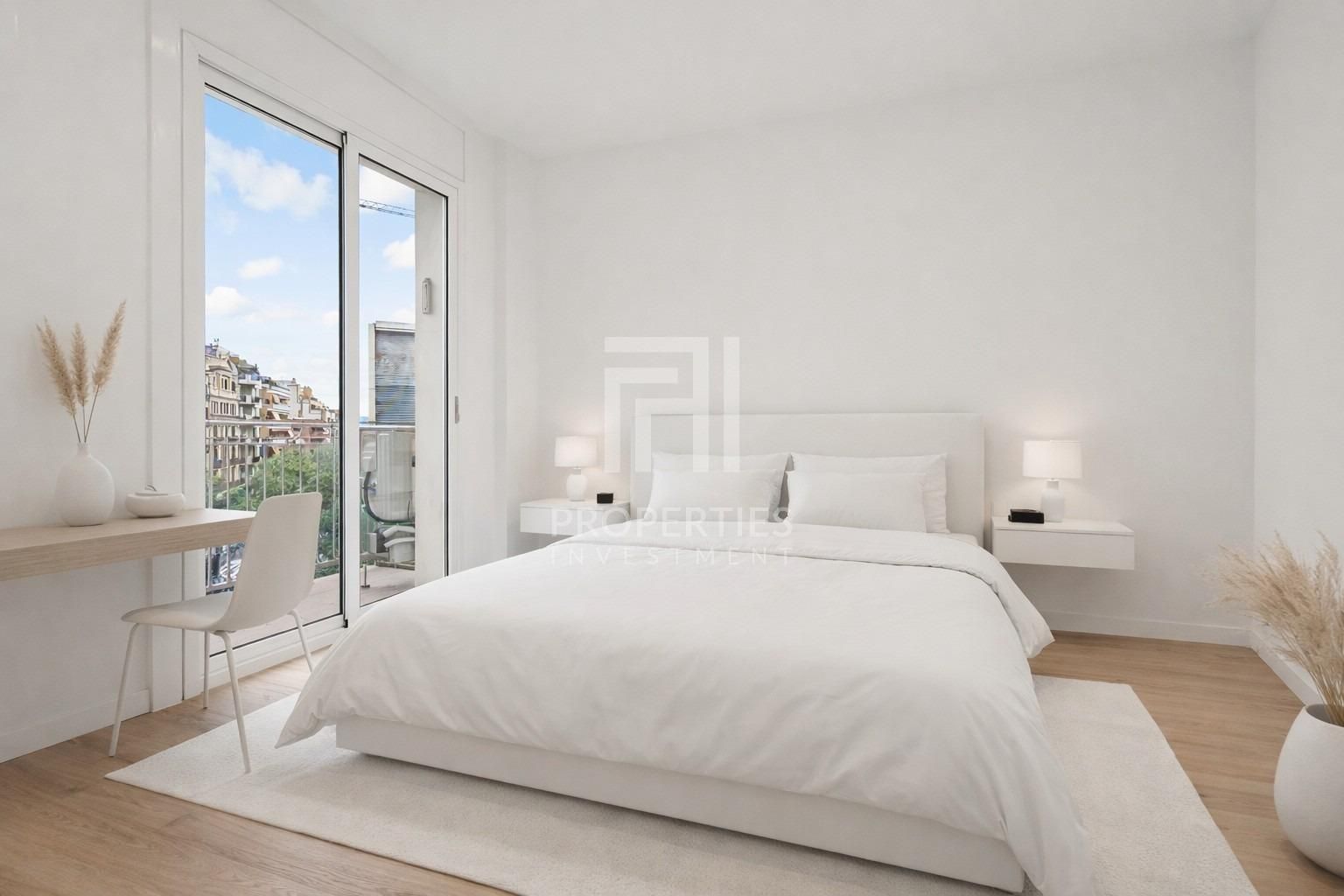 Habitación de Piso en venta en  Barcelona Capital con Aire acondicionado, Parquet y Terraza