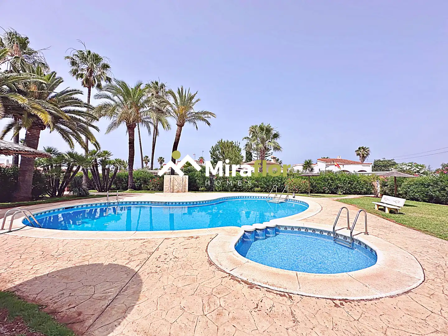 Jardín de Casa o chalet en venta en Els Poblets con Aire acondicionado, Jardín privado y Terraza