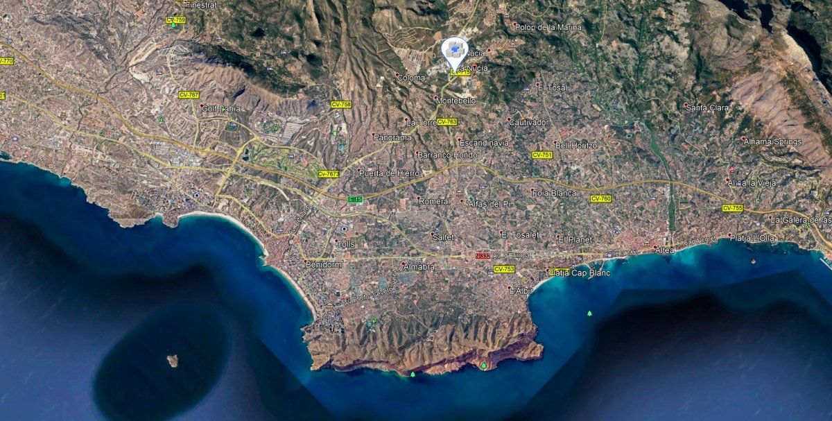 Exterior view of Residential for sale in La Nucia