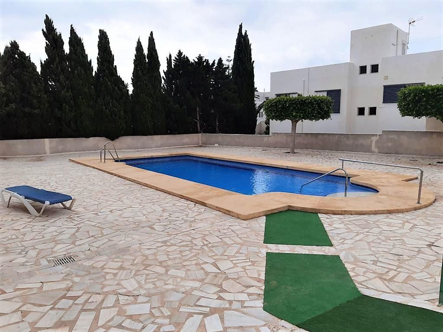 Swimming pool of Single-family semi-detached for sale in Mojácar  with Air Conditioner, Terrace and Storage room
