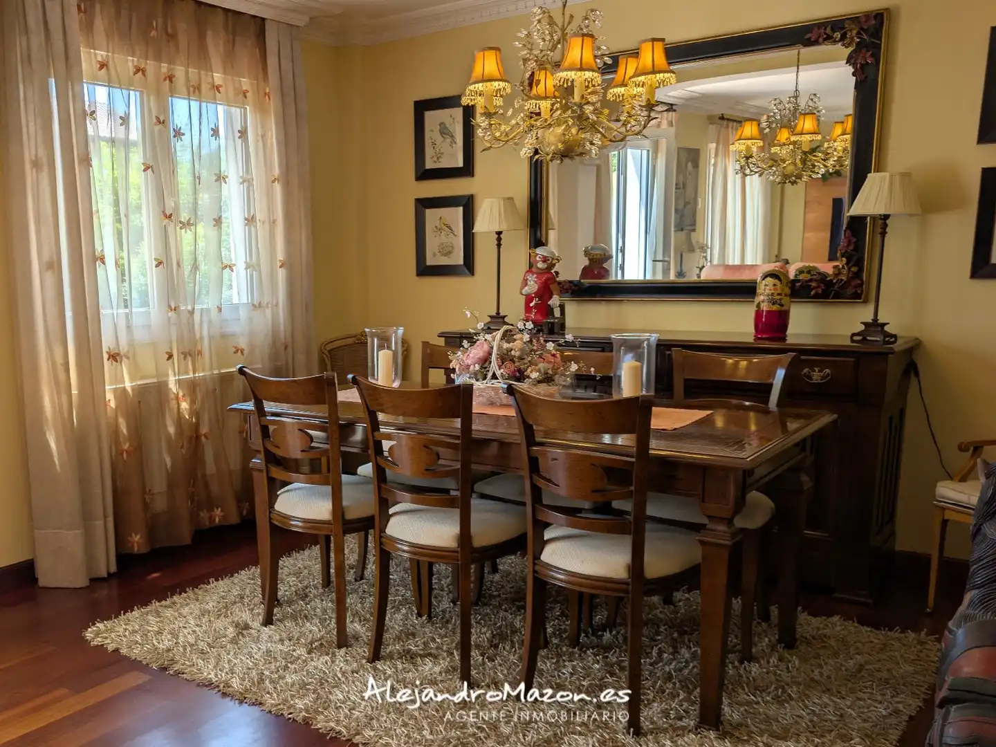 Esszimmer von Einfamilien-Reihenhaus zum Verkauf in Castro-Urdiales mit Heizung, Privatgarten und Terrasse