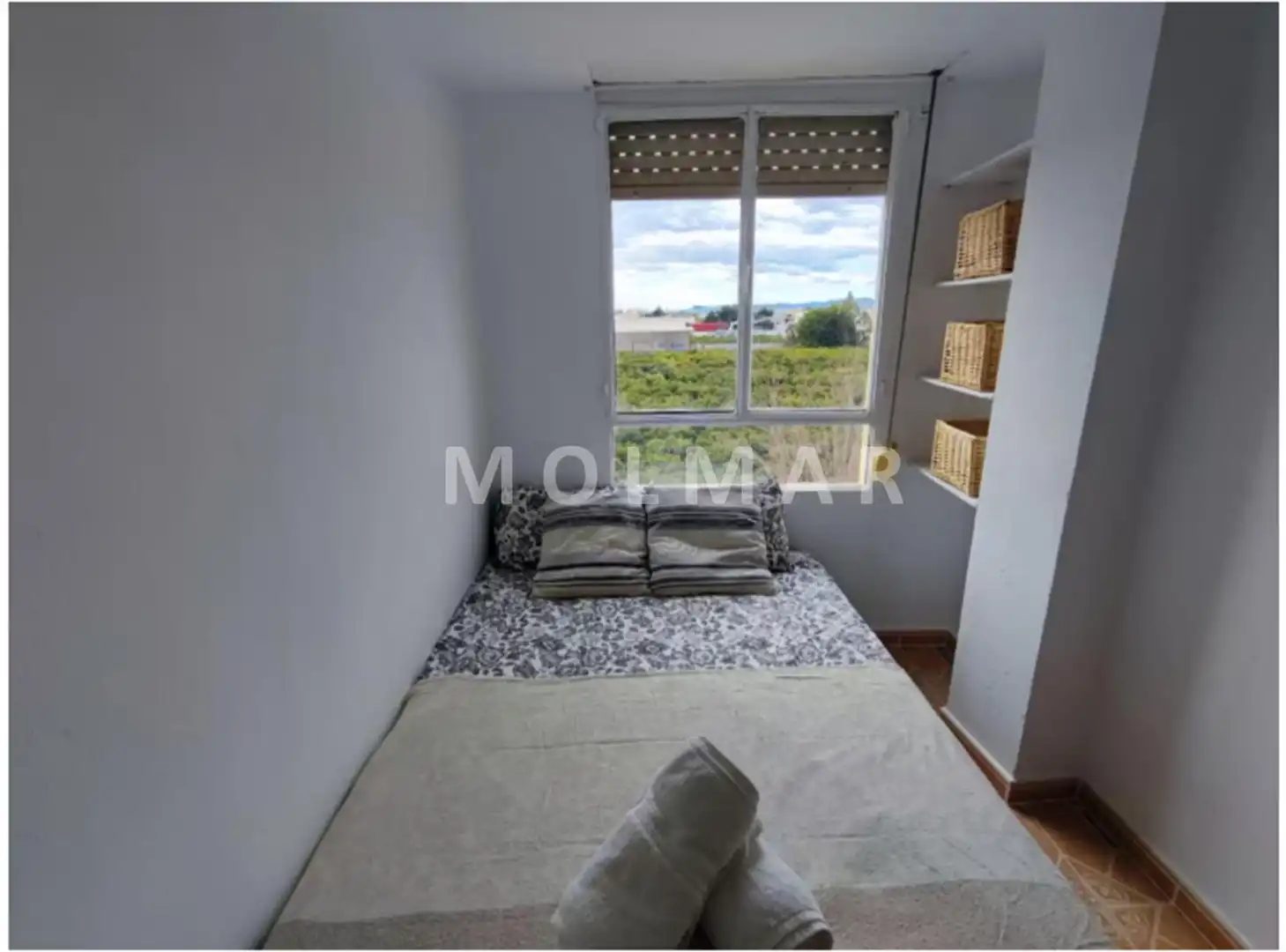 Bedroom of Flat for sale in Burriana / Borriana  with Storage room, Balcony and Internet