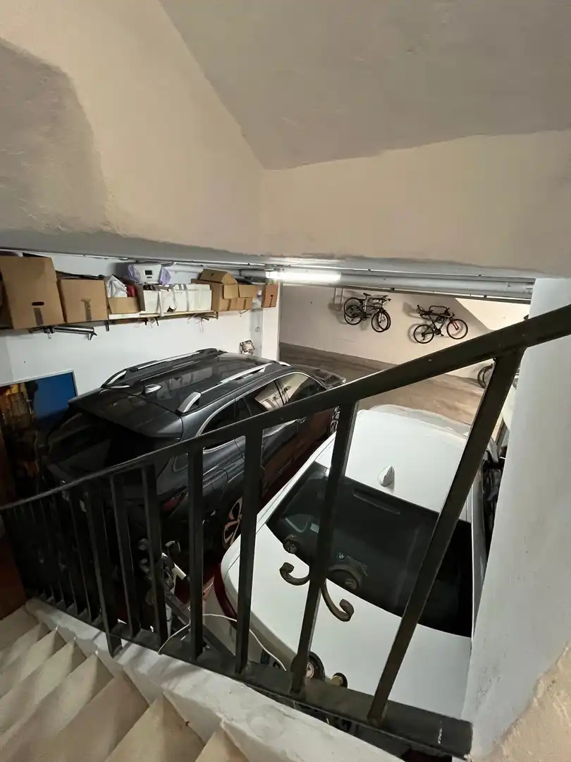 Aparcament de Casa adosada en venda en El Puerto de Santa María amb Aire condicionat, Jardí privat i Parquet
