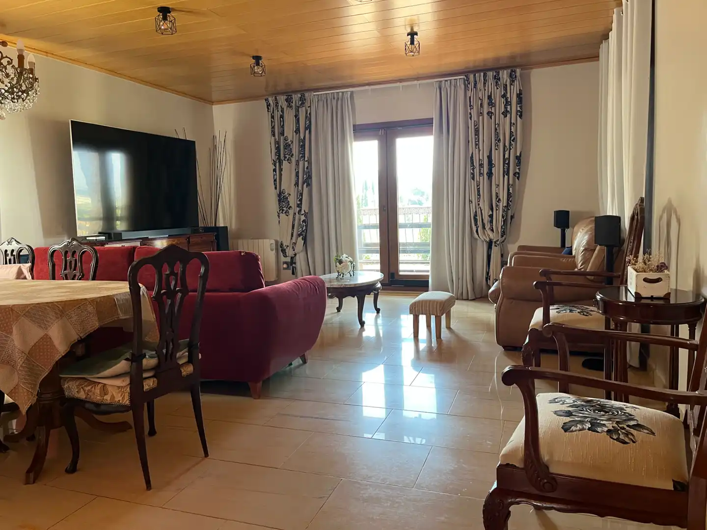 Sala d'estar de Casa o xalet en venda en Vilanova del Vallès amb Aire condicionat, Calefacció i Jardí privat