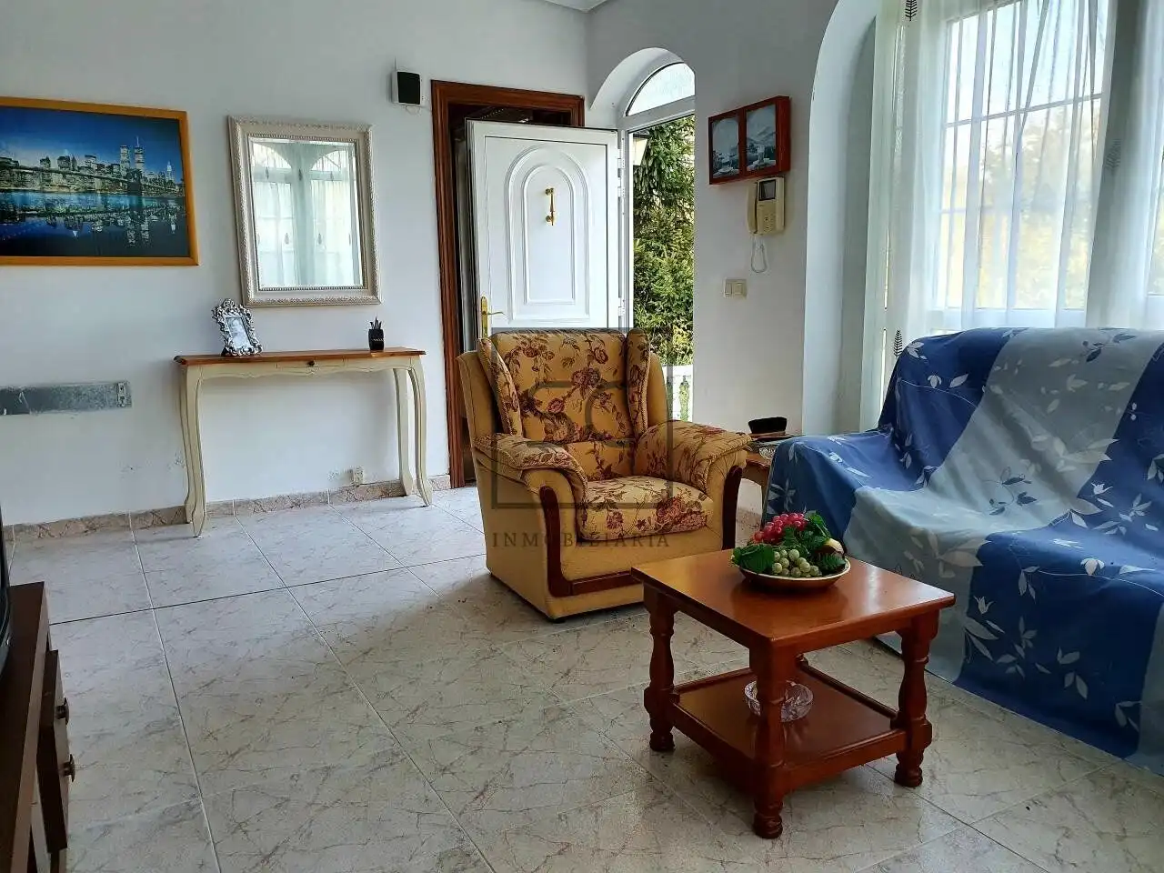Sala de estar de Casa o chalet en venta en Ferrol con Calefacción, Terraza y Amueblado