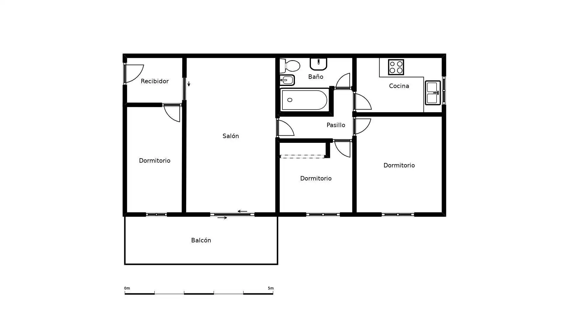 Flat with terrace for sale in Calle CAMI DELS CAPELLANS, imagen 8