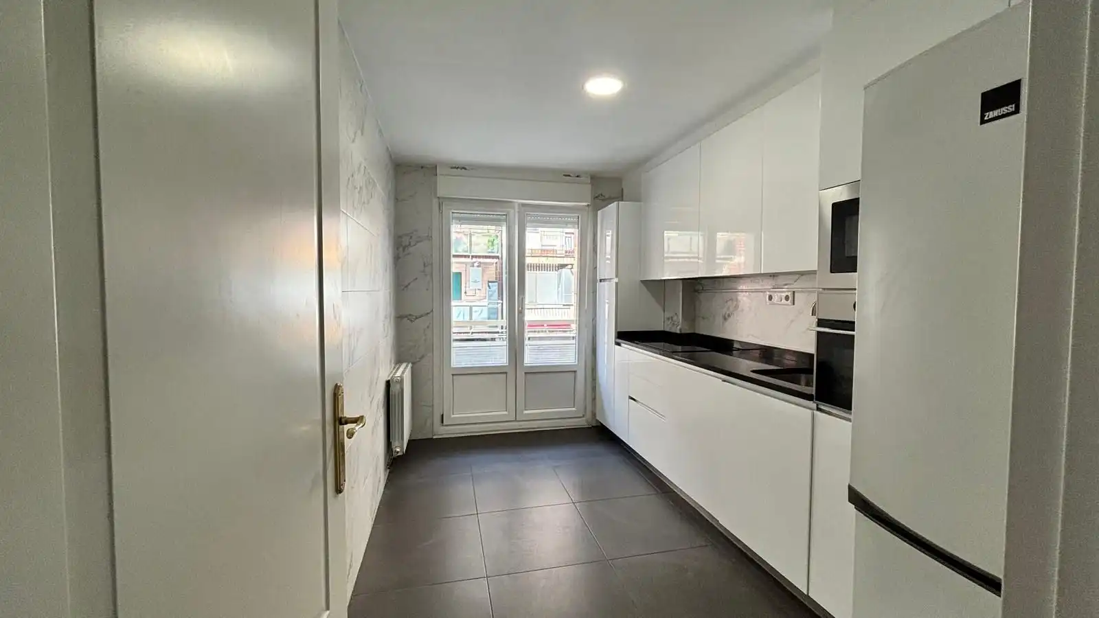 Kitchen of Flat for sale in Laudio / Llodio  with Heating, Terrace and Storage room