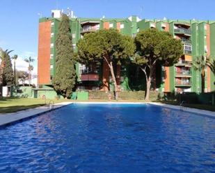 Swimming pool of Flat for sale in Málaga Capital  with Air Conditioner and Community pool