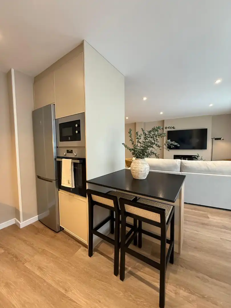 Kitchen of Flat for rent in Salamanca  with Heating, Parquet flooring and Terrace