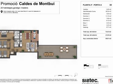 Appartamento di nuova costruzione con piscina in vendita a Carrer Doctor Xalabarder 14