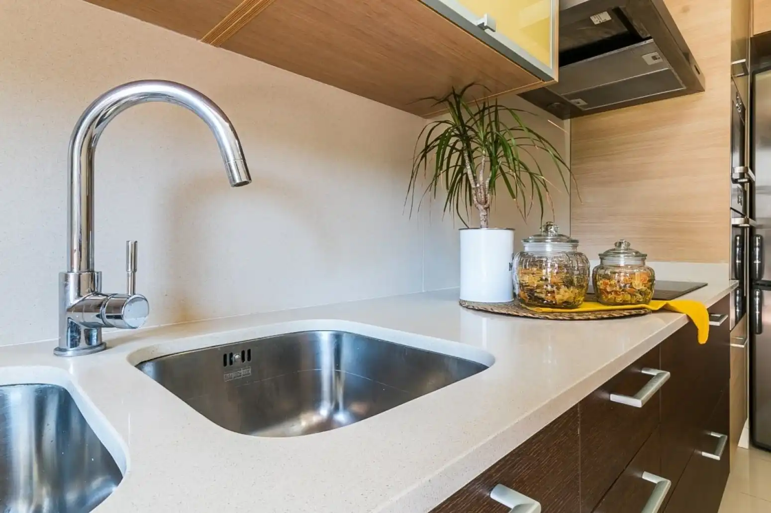 Küche von Wohnung zum Verkauf in Terrassa mit Klimaanlage, Heizung und Parkett