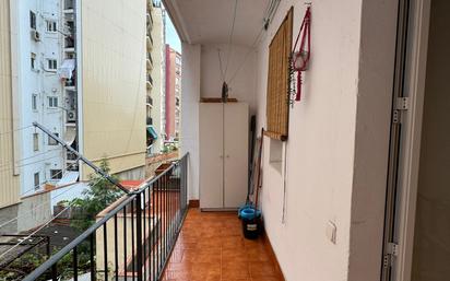 Balcony of Flat for sale in  Barcelona Capital  with Air Conditioner, Heating and Oven