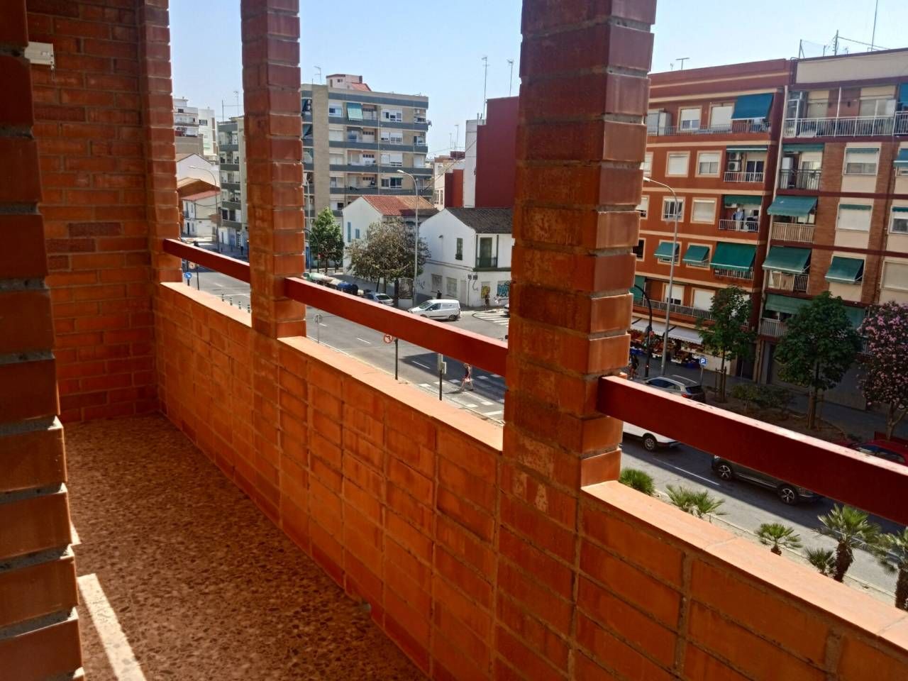 Exterior view of Flat for sale in  Valencia Capital  with Furnished and Balcony