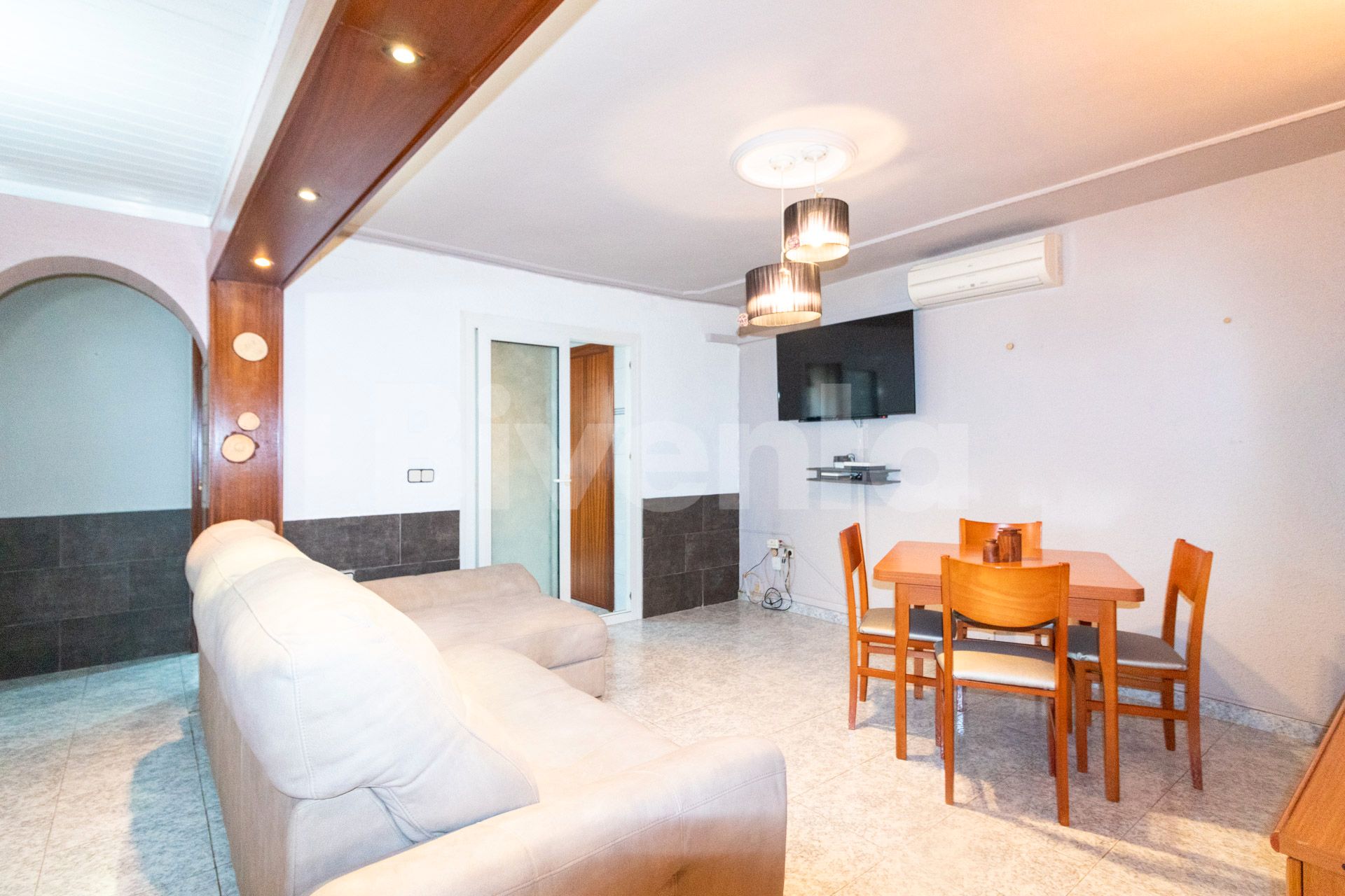 Living room of Planta baja for sale in Vilanova del Camí  with Air Conditioner, Terrace and Oven