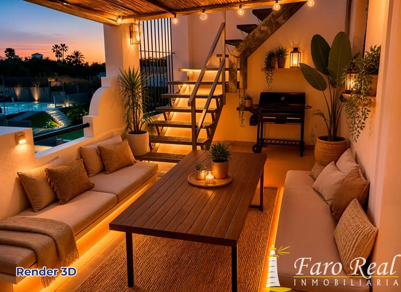 Terraza de Ático en venta en Sanlúcar de Barrameda con Aire acondicionado, Terraza y Trastero