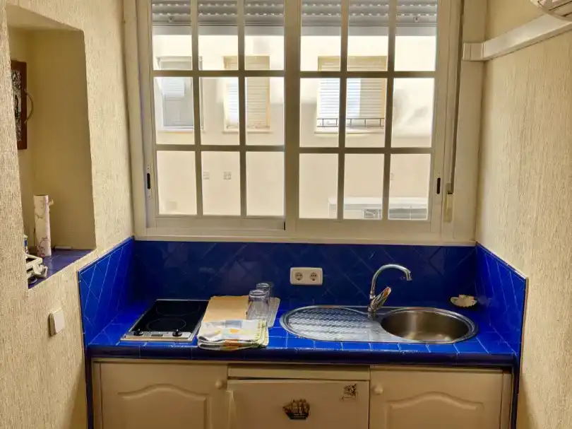 Kitchen of Flat for rent in Sanlúcar de Barrameda  with Air Conditioner
