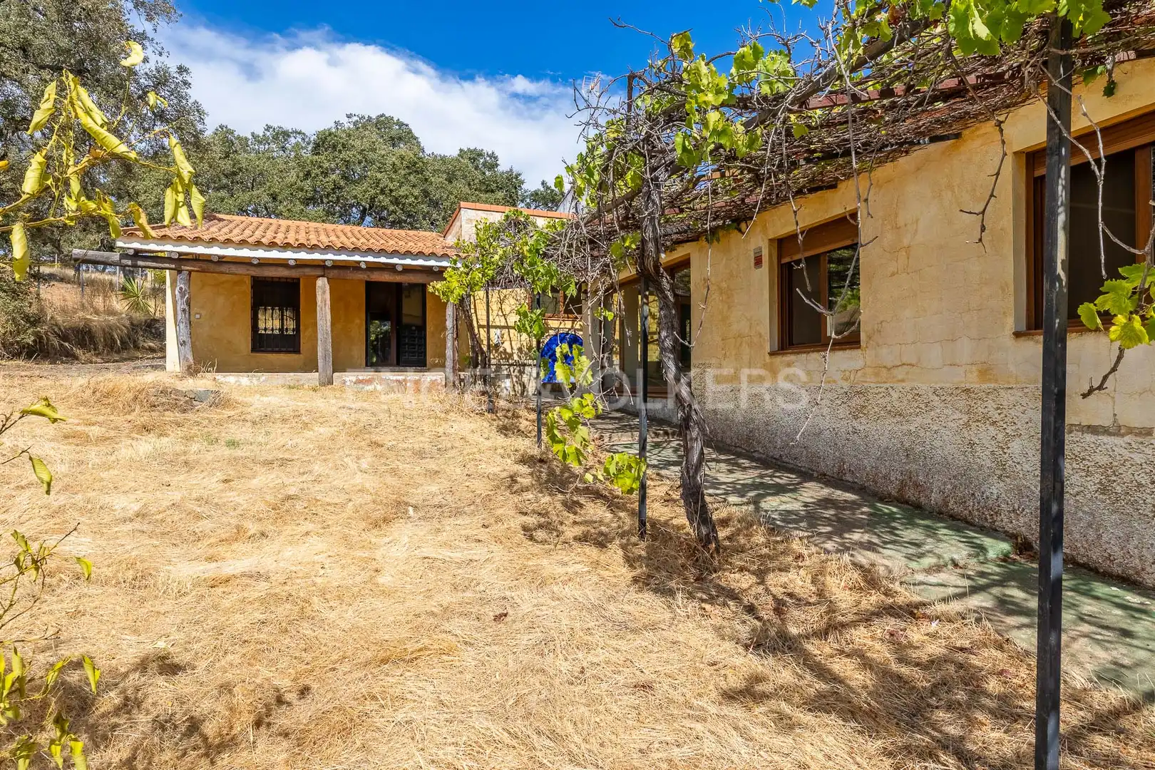 Vista exterior de Finca rústica en venta en El Castillo de las Guardas con Calefacción, Jardín privado y Terraza