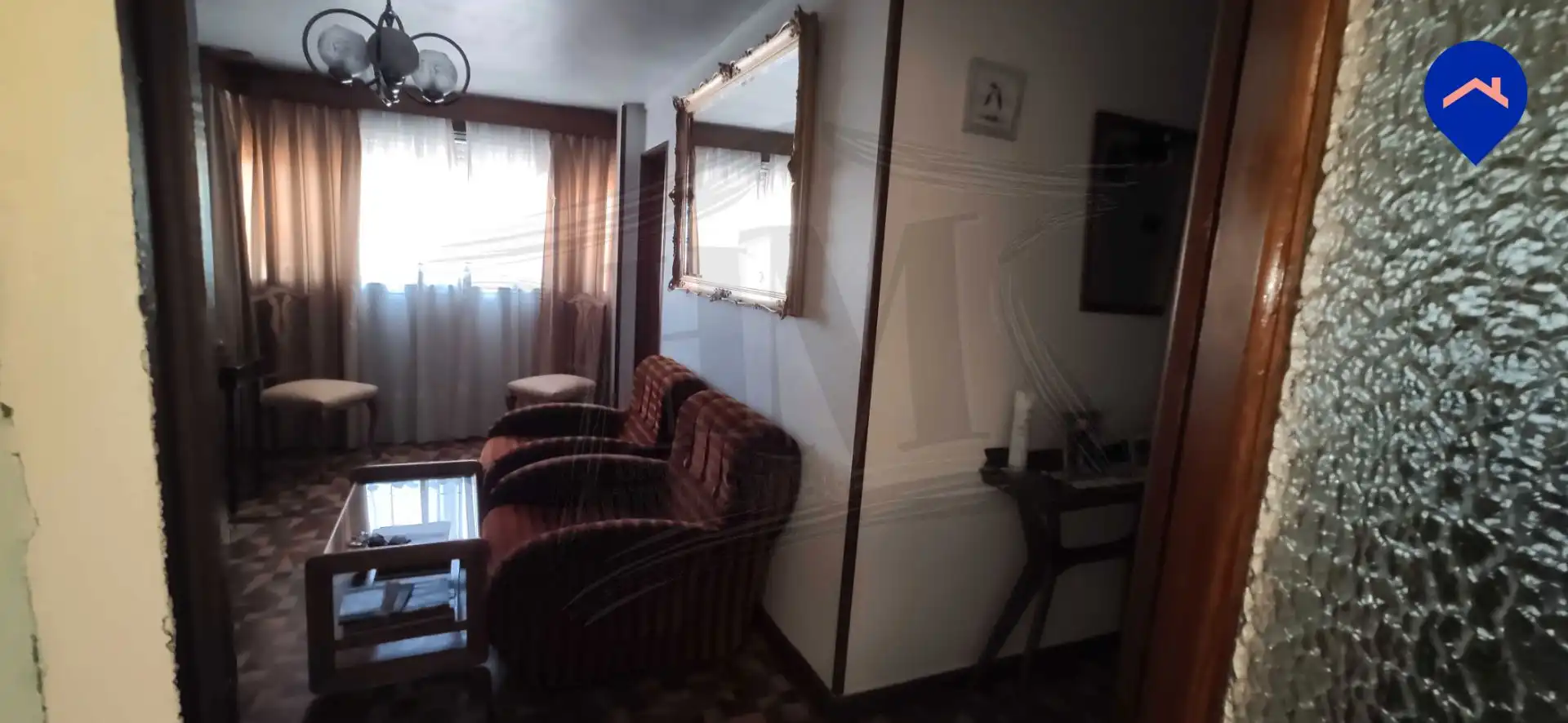 Living room of Flat for sale in Madrid  with Air Conditioner, Heating and Furnished
