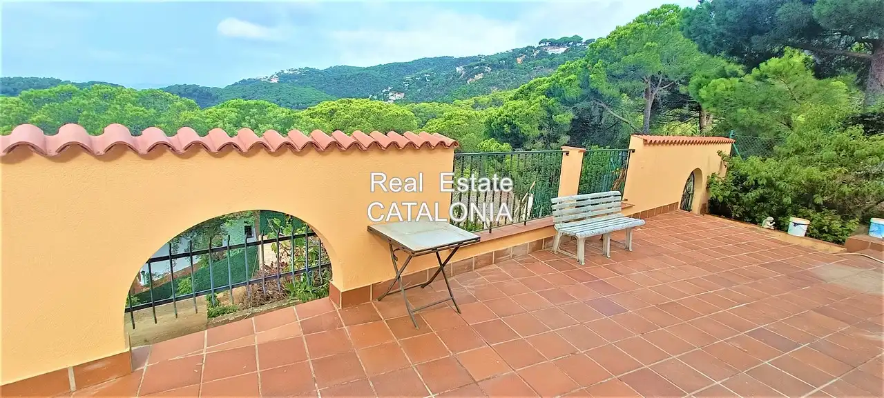 Terraza de Casa o chalet en venta en Lloret de Mar con Aire acondicionado, Calefacción y Jardín privado