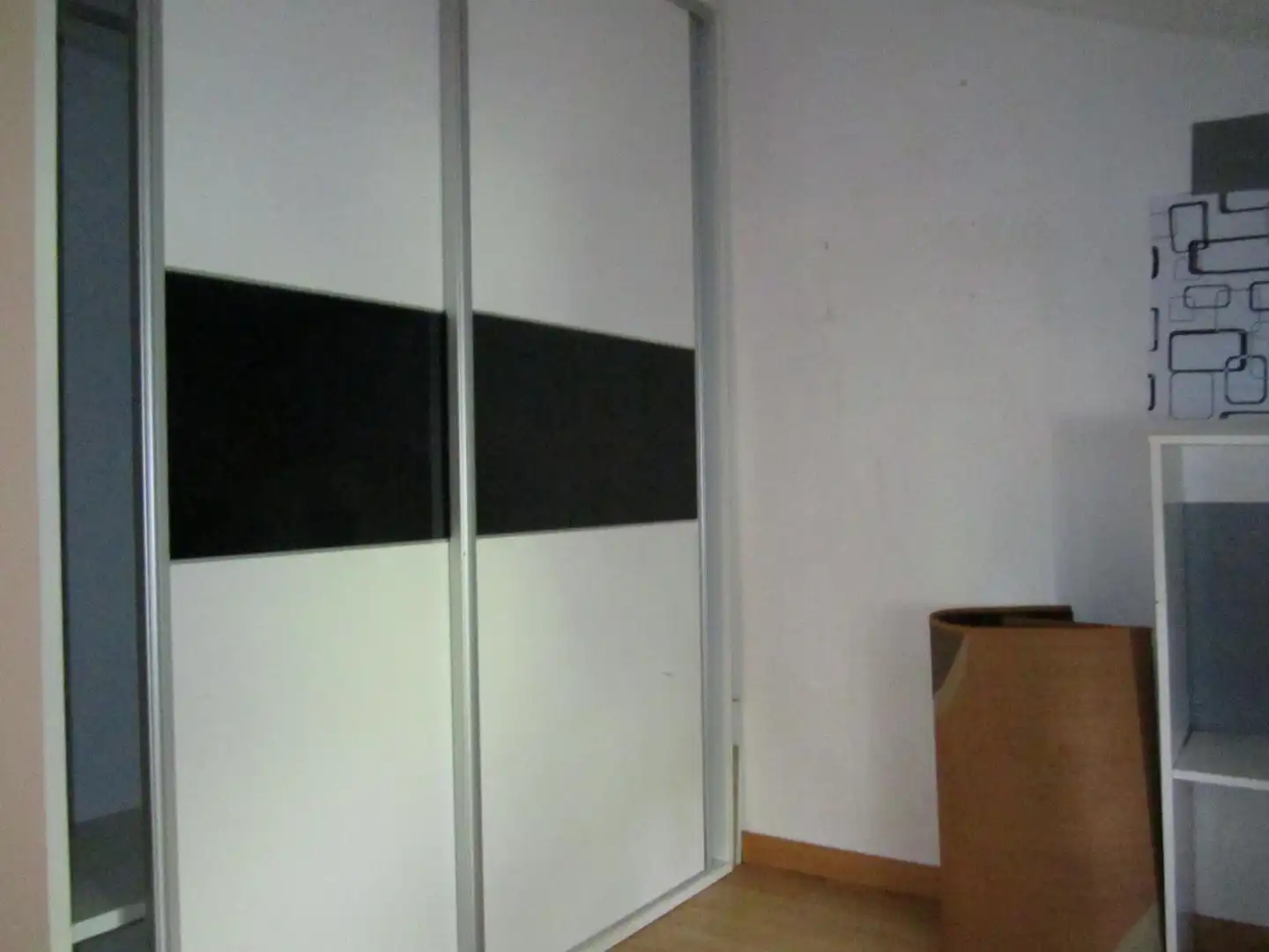 Bedroom of Flat for rent in Ferrol  with Heating, Furnished and Washing machine
