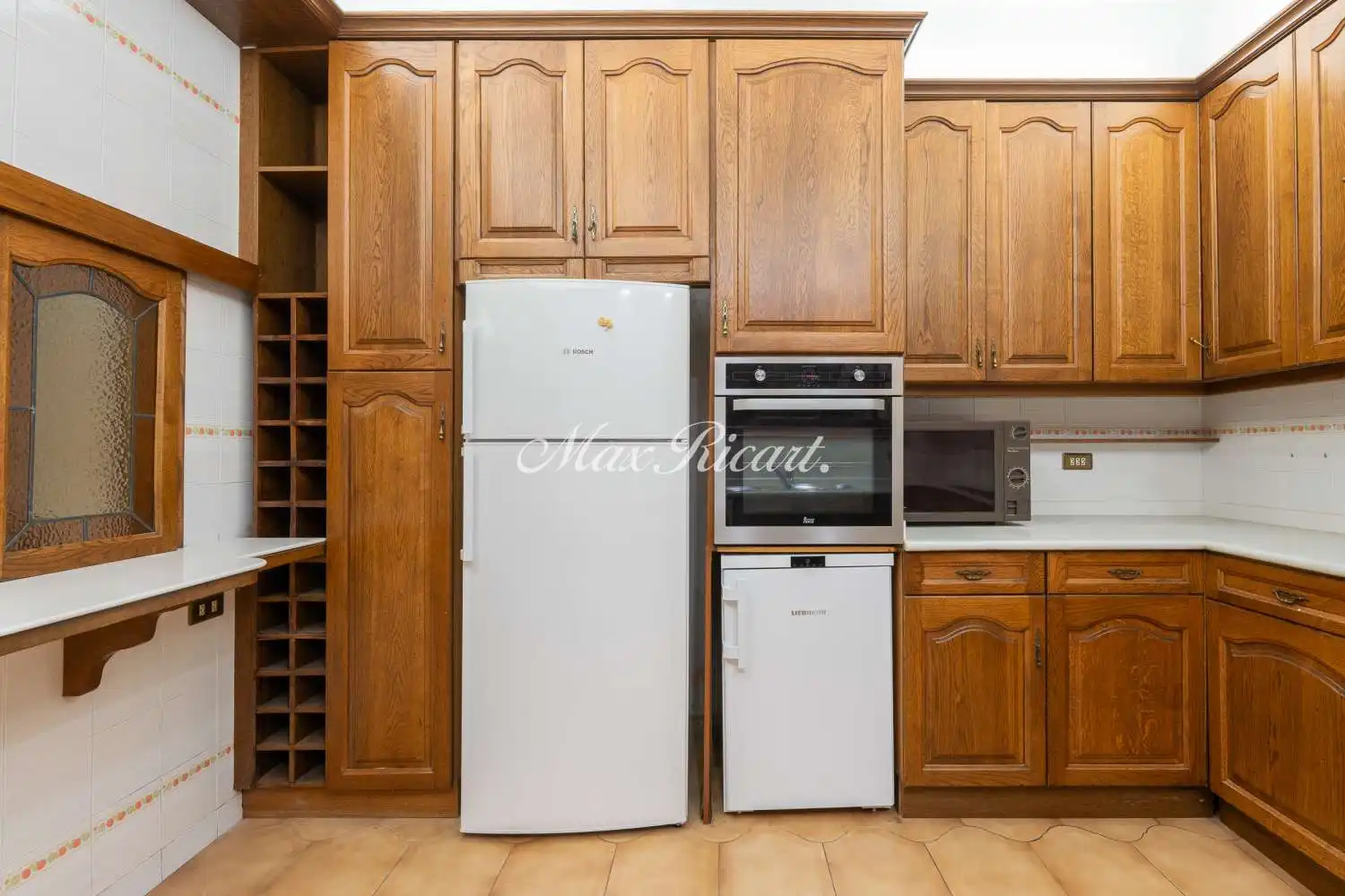 Cocina de Piso de alquiler en Barcelona con Aire acondicionado, Calefacción y Terraza