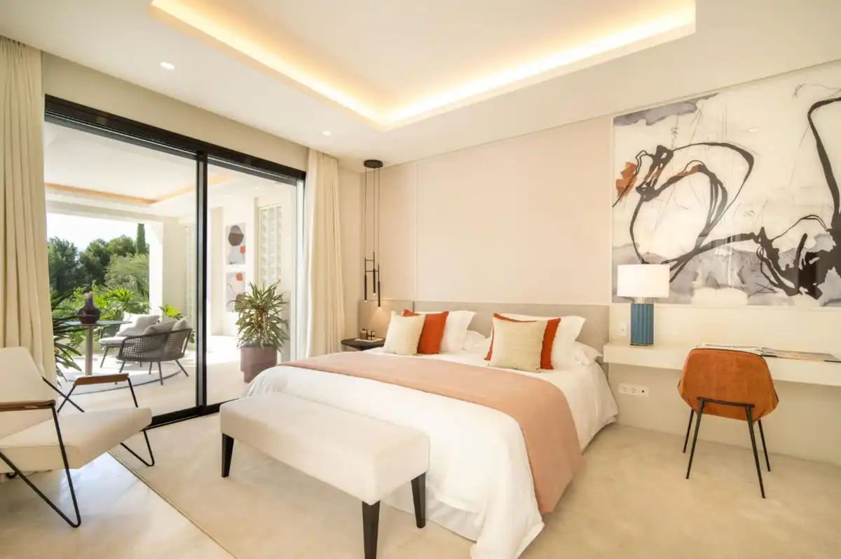 Habitación de Casa o chalet en venta en Marbella con Aire acondicionado, Jardín privado y Terraza