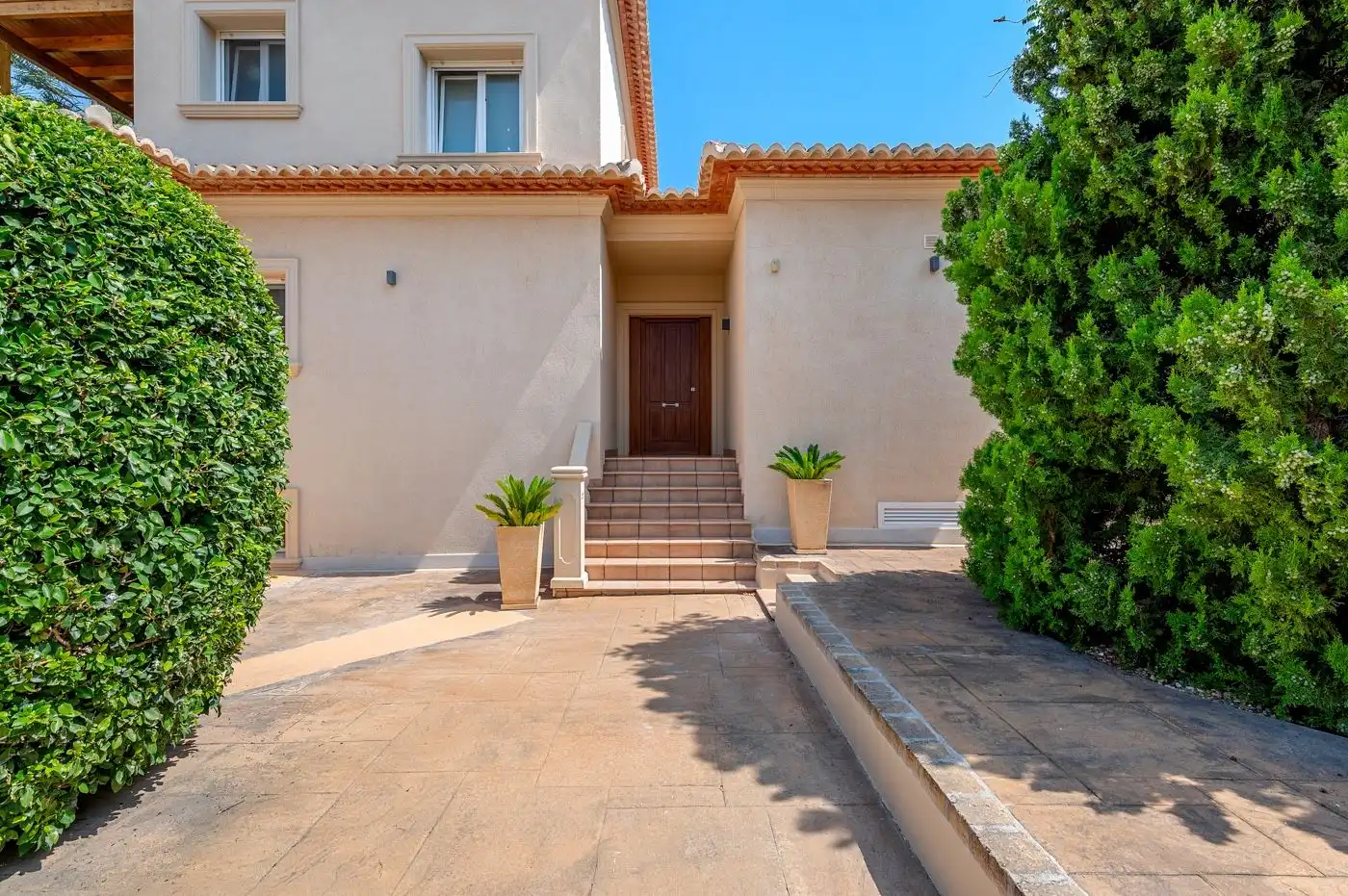 Vista exterior de Casa o chalet en venta en Benissa con Jardín privado, Terraza y Trastero