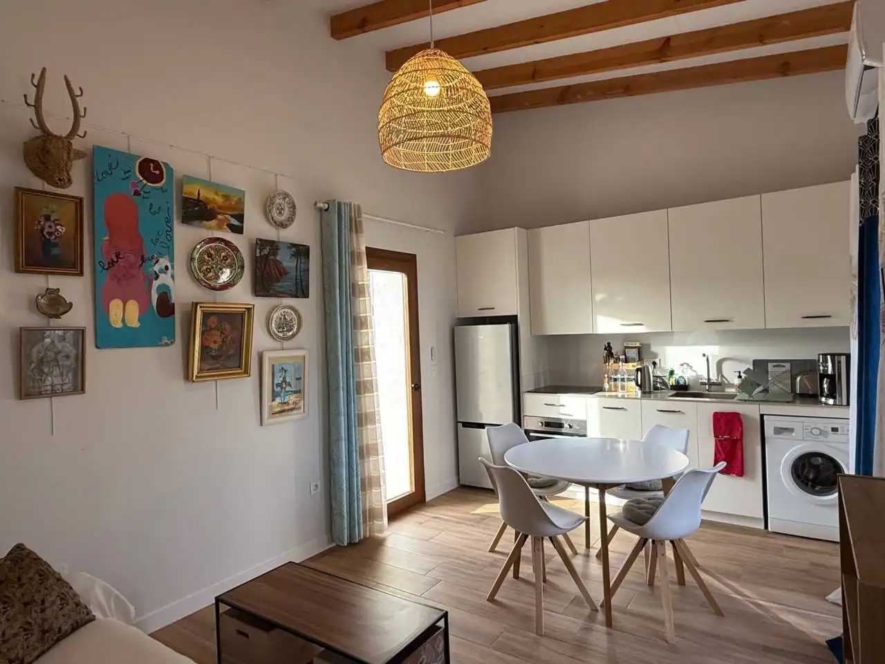 Cocina de Casa adosada de alquiler en Elche / Elx con Aire acondicionado, Terraza y Amueblado