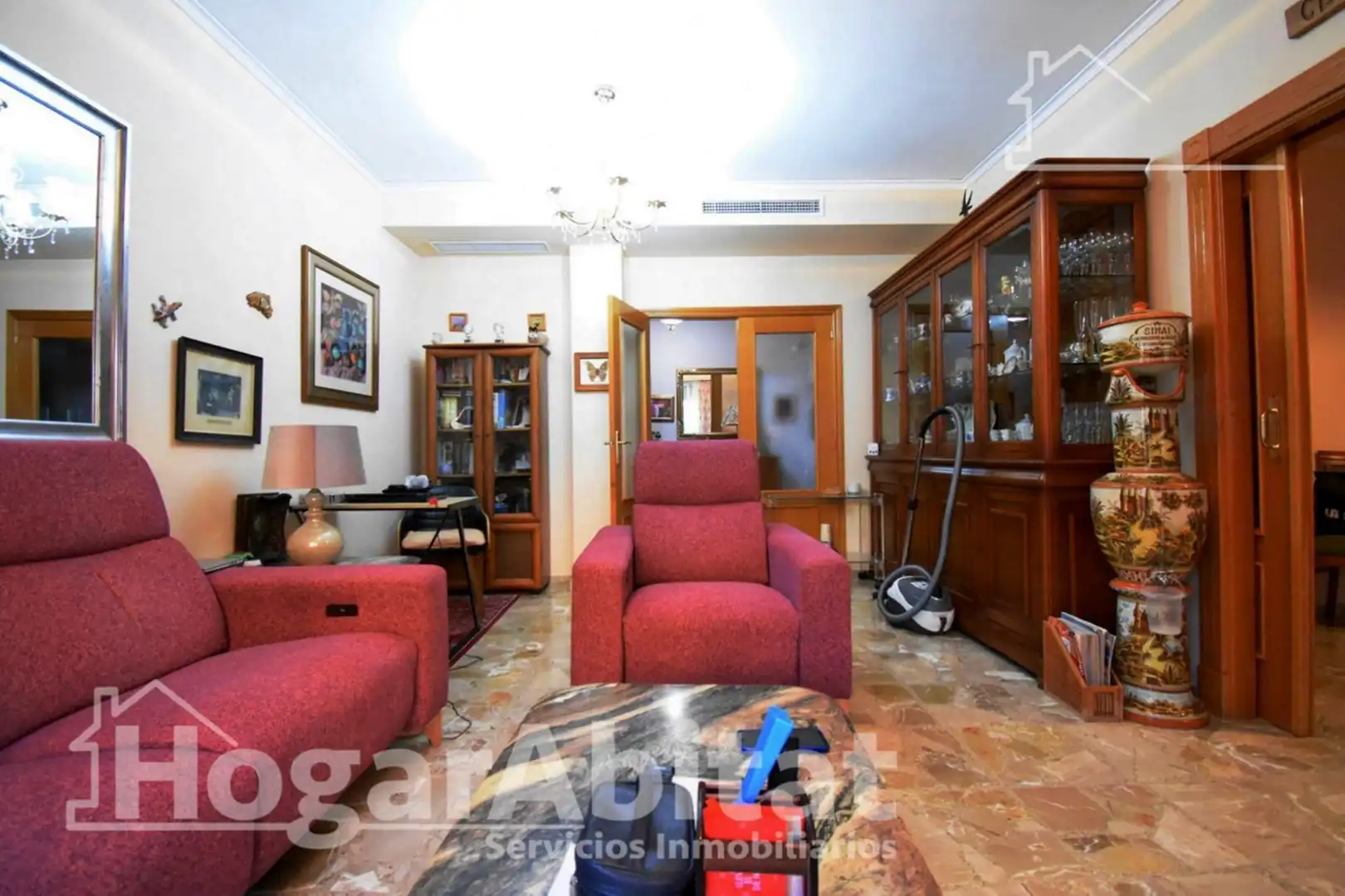 Living room of Flat for sale in Dénia  with Air Conditioner, Heating and Terrace