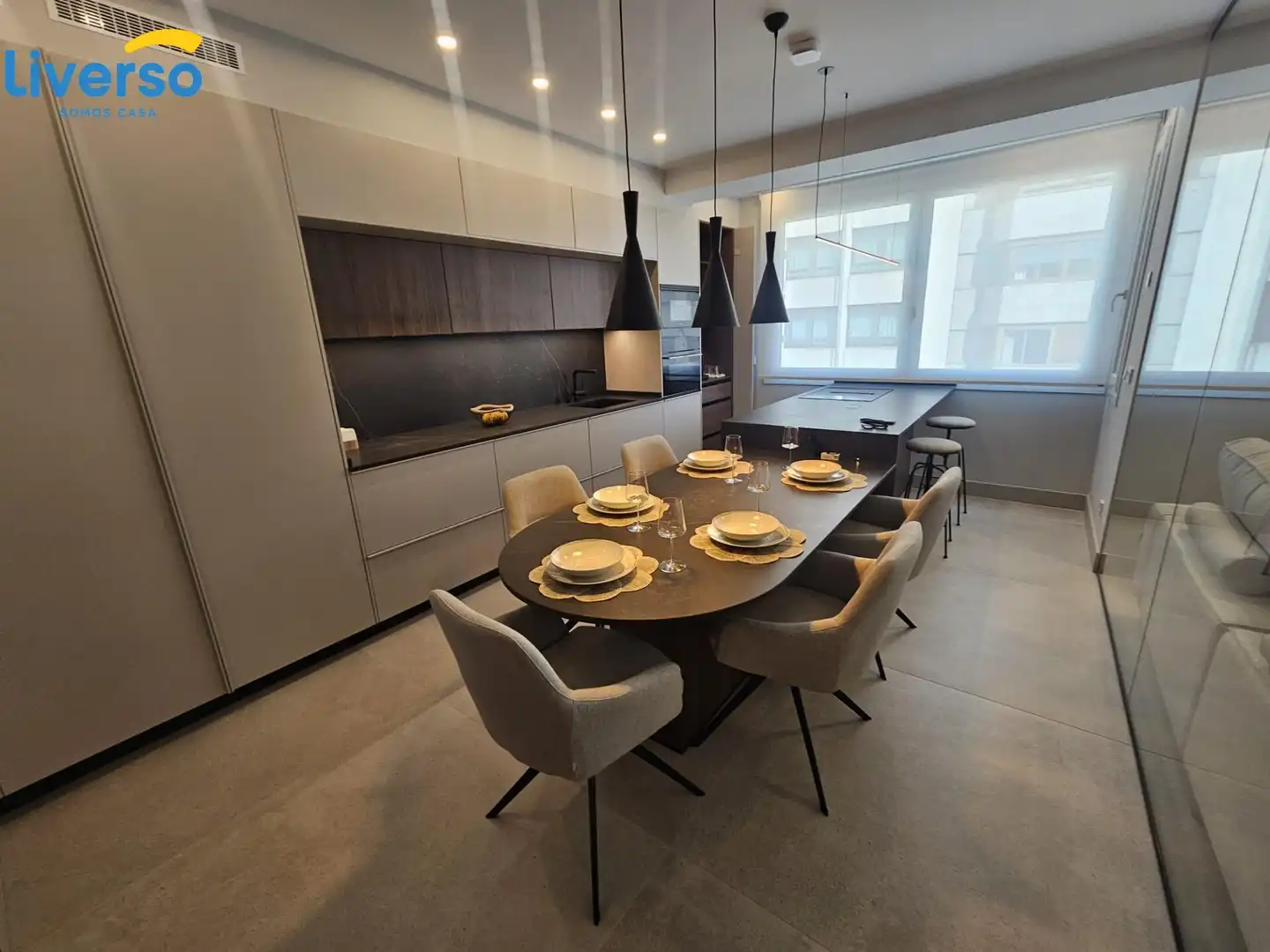 Dining room of Flat for rent in Burgos  with Heating, Storage room and Furnished