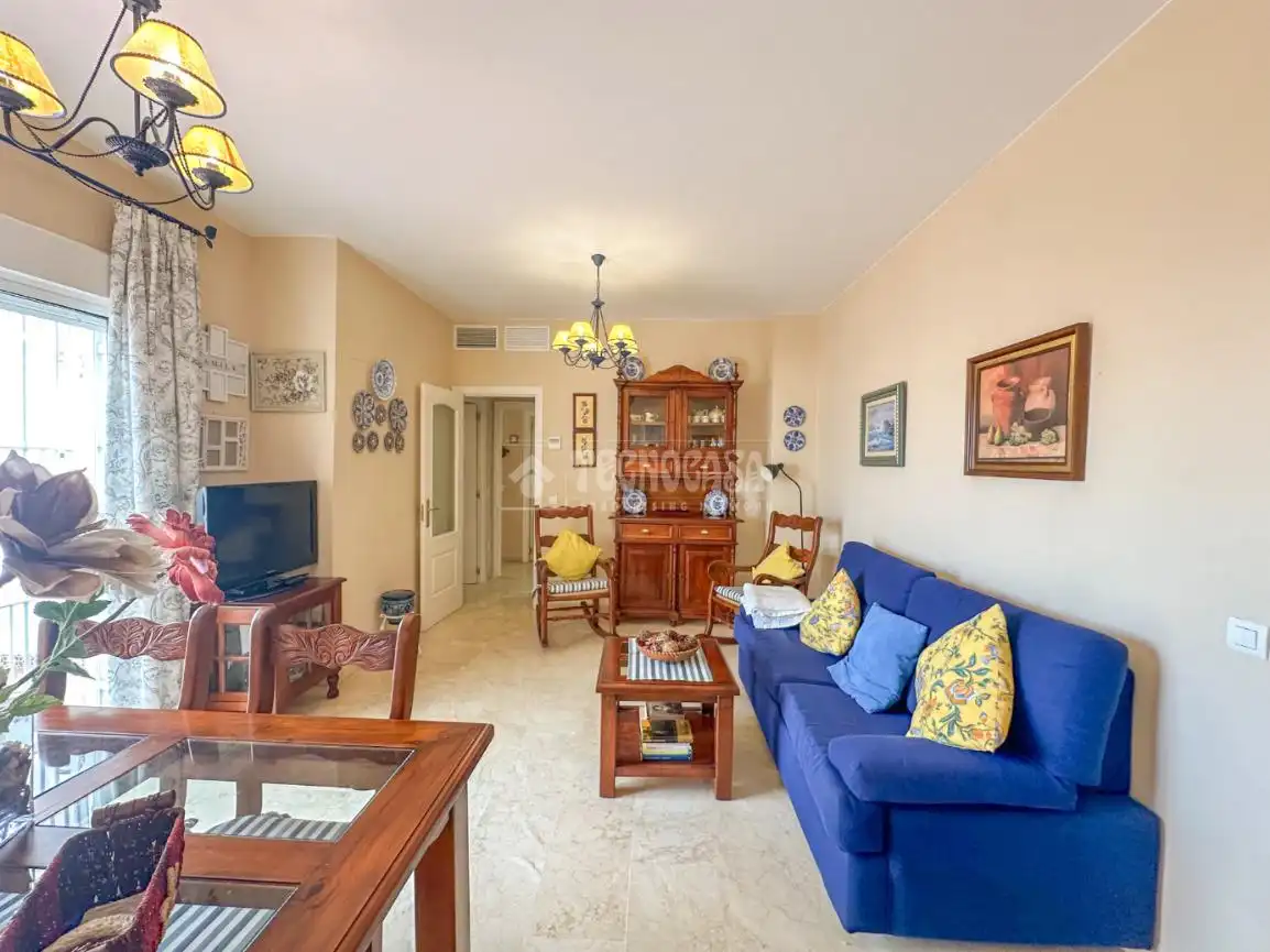 Sala de estar de Piso en venta en Chipiona con Calefacción