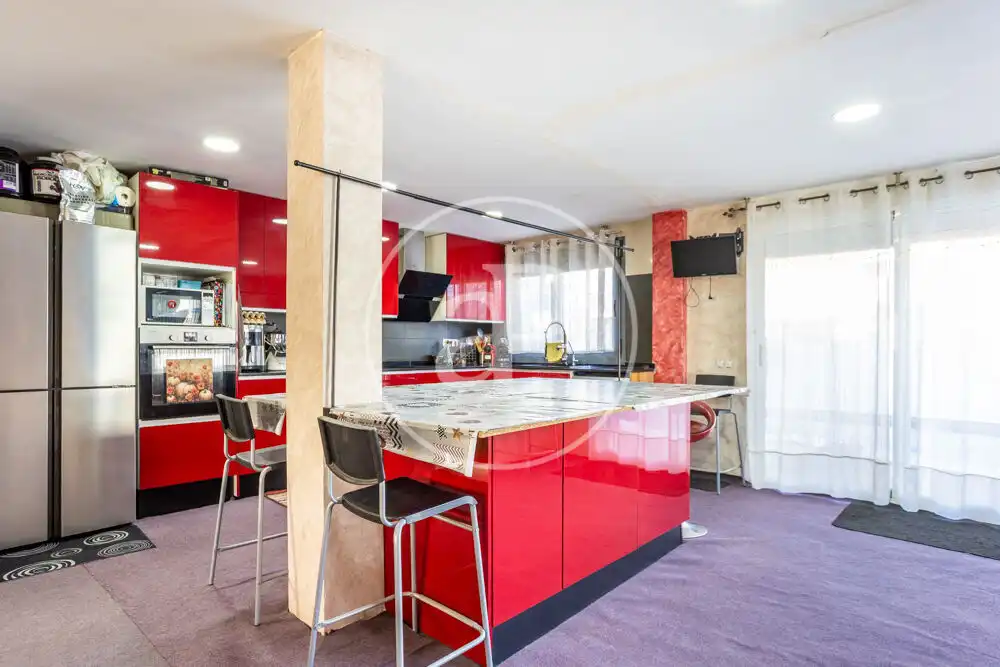Kitchen of Houses for sale in Riba-roja de Túria  with Air Conditioner, Heating and Private garden