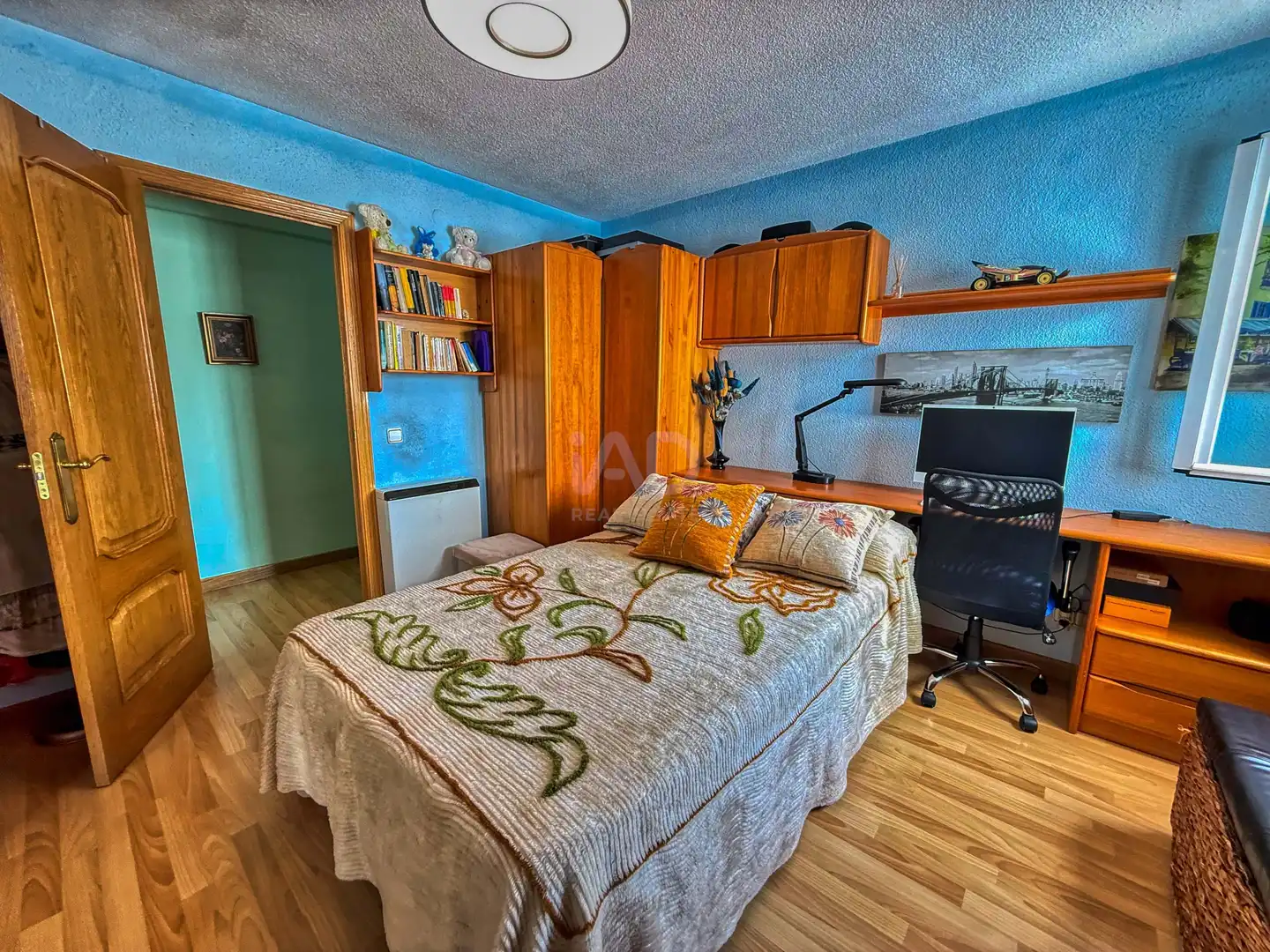 Bedroom of Flat for sale in Madrid  with Air Conditioner, Heating and Terrace
