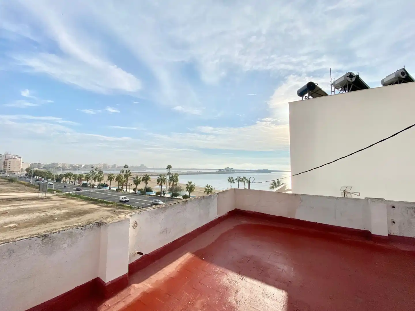 Terraza de Apartamento de alquiler en Torrevieja con Calefacción, Terraza y Amueblado
