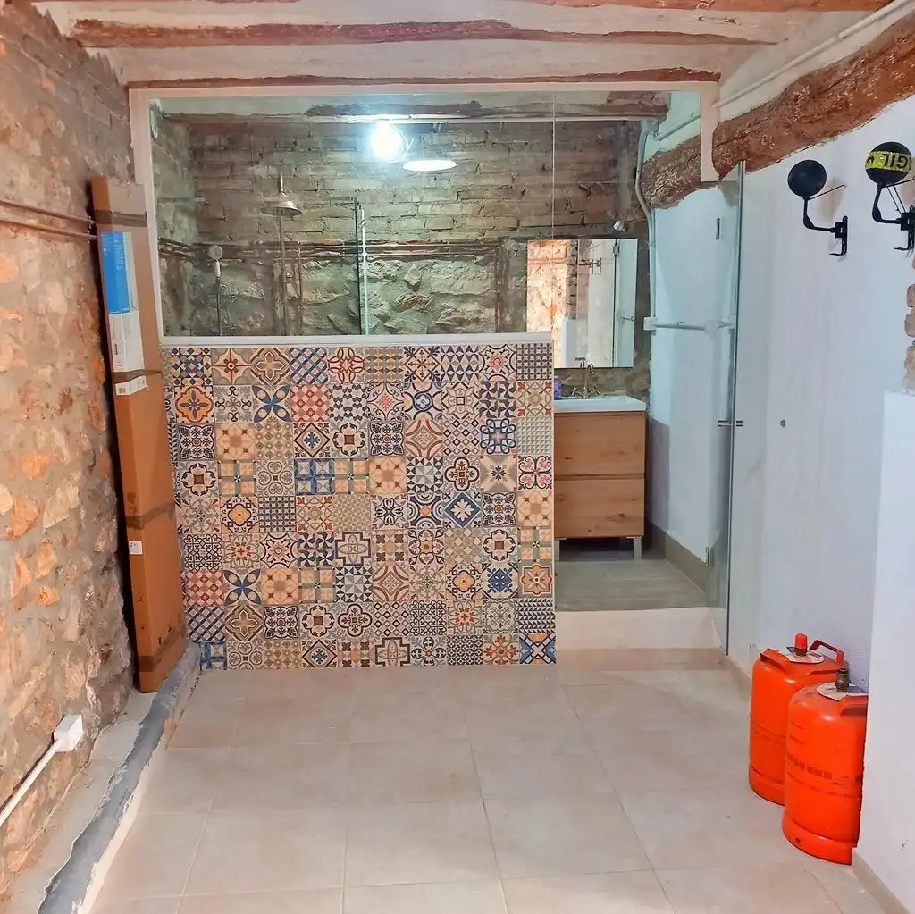 Baño de Casa o chalet en venta en Tivenys con Aire acondicionado