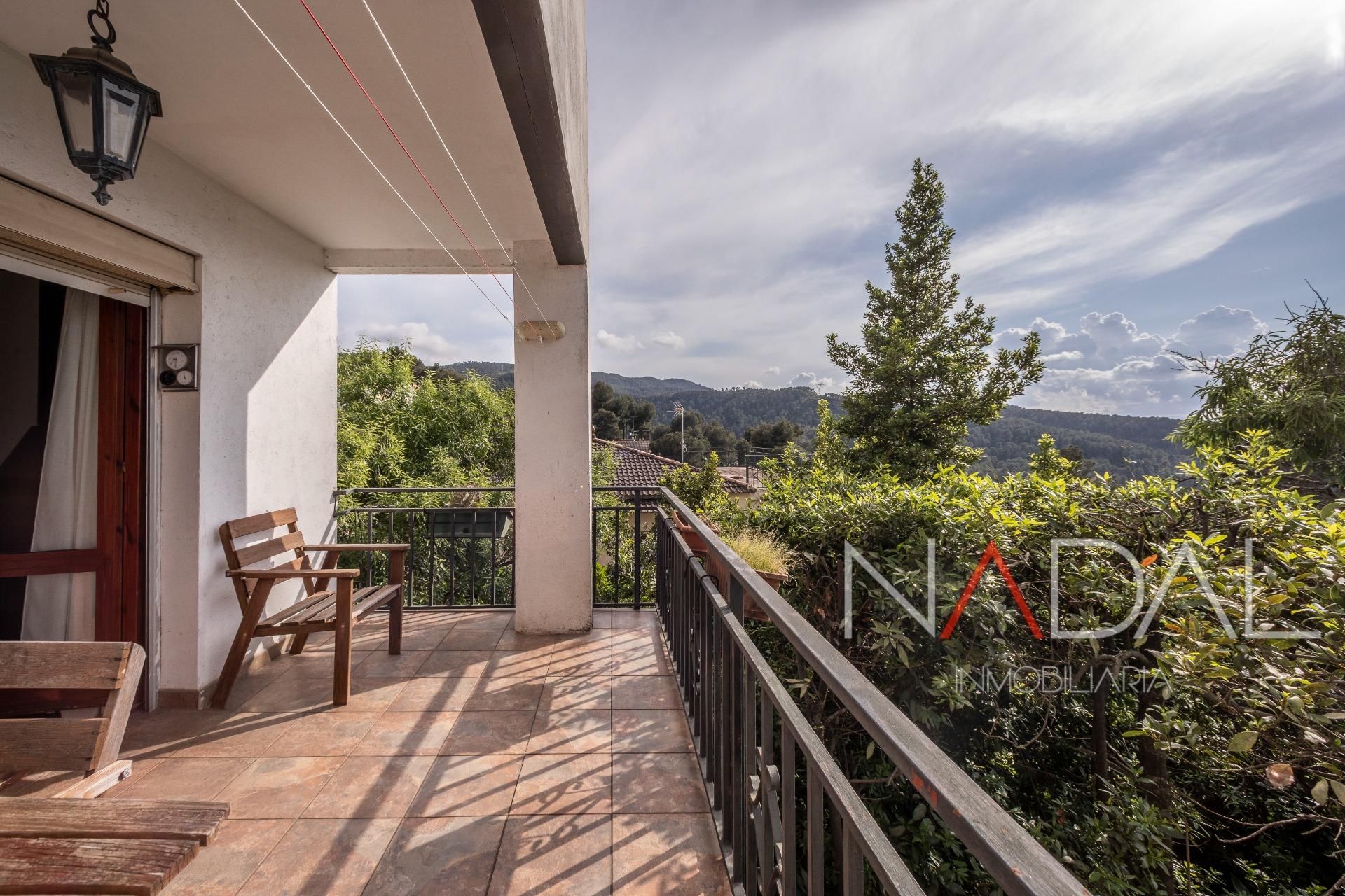 Balcony of House or chalet for sale in Castellví de Rosanes  with Heating, Private garden and Terrace