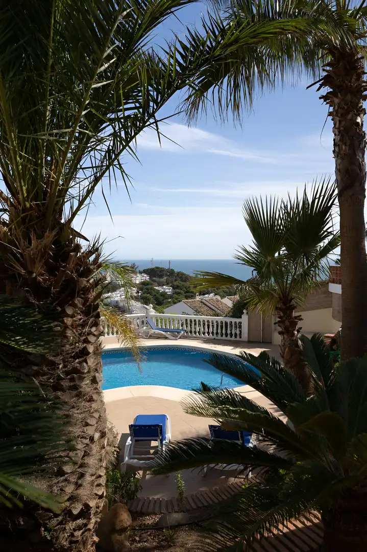 Schwimmbecken von Erdgeschoss zum Verkauf in Mijas mit Klimaanlage, Terrasse und Schwimmbad