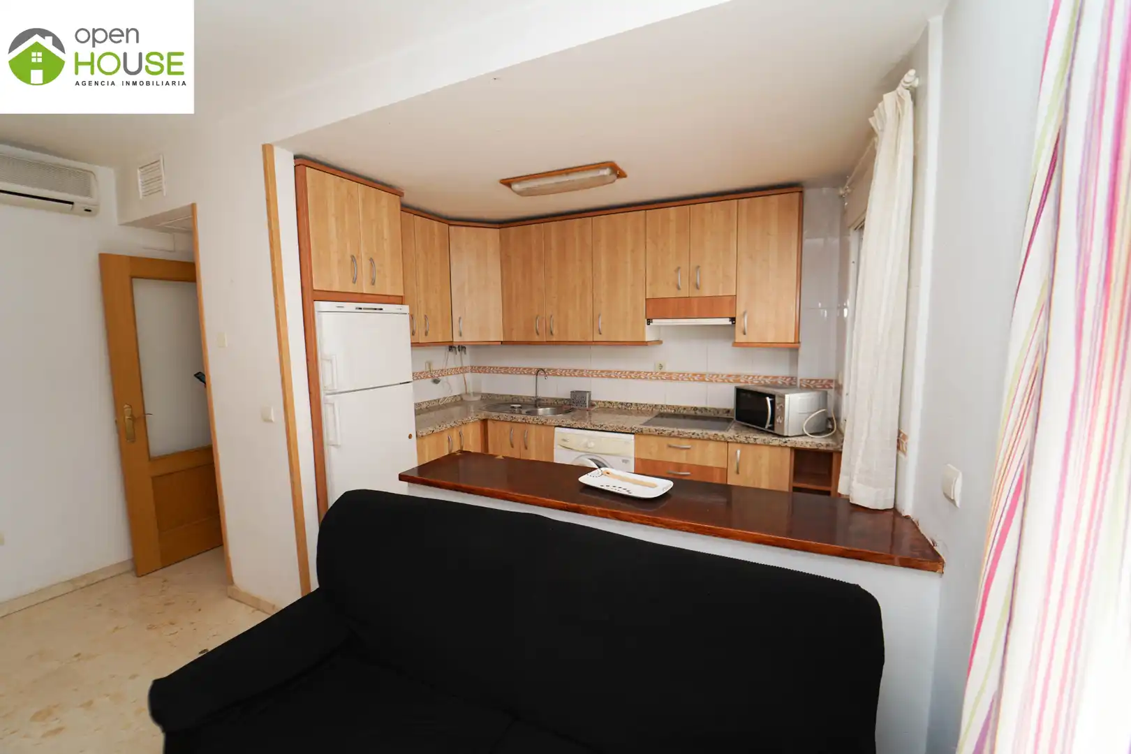 Cocina de Piso de alquiler en Güéjar Sierra con Aire acondicionado, Terraza y Amueblado