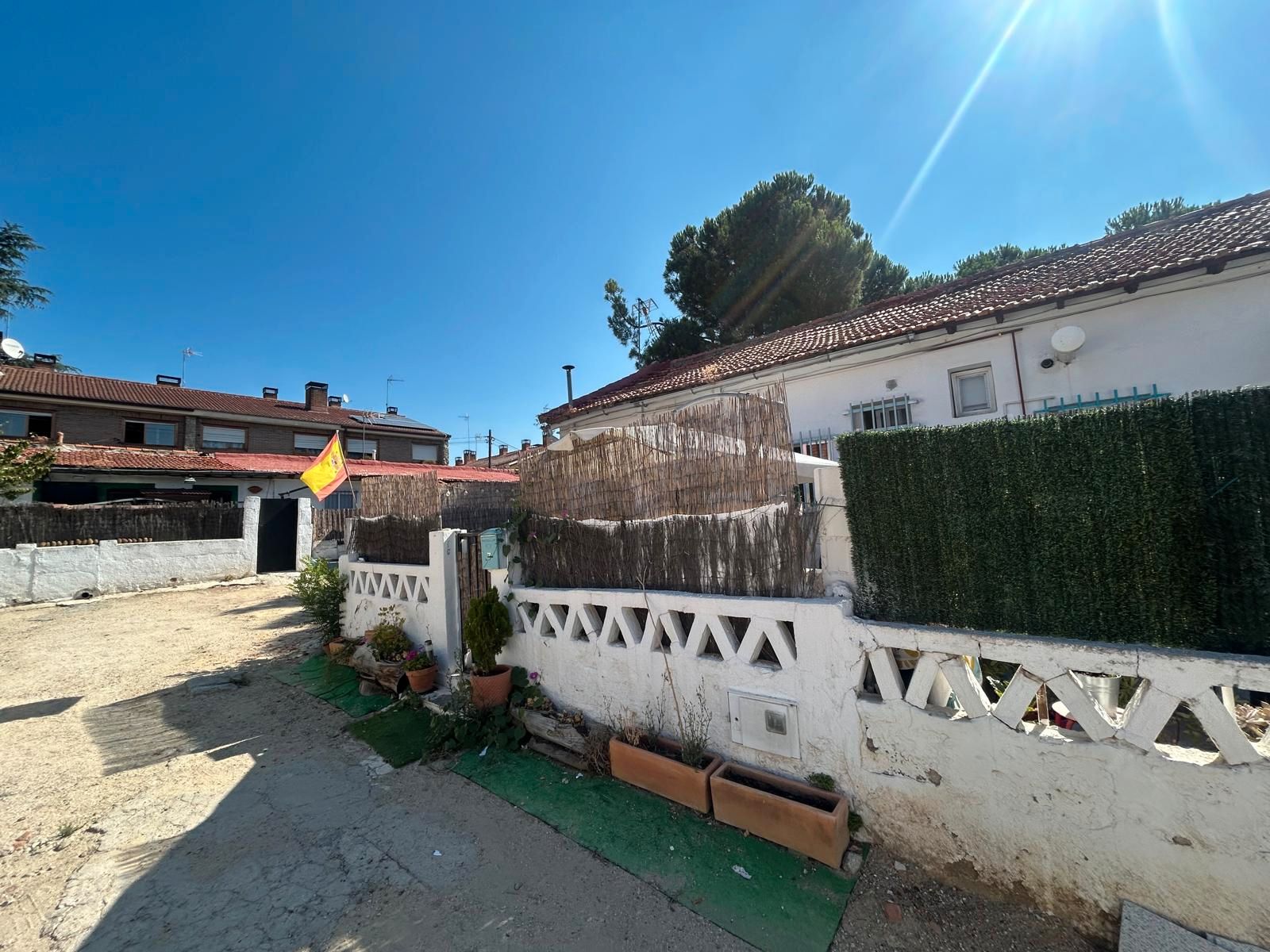 Vista exterior de Planta baja de alquiler en Torrelodones con Calefacción, Parquet y Horno