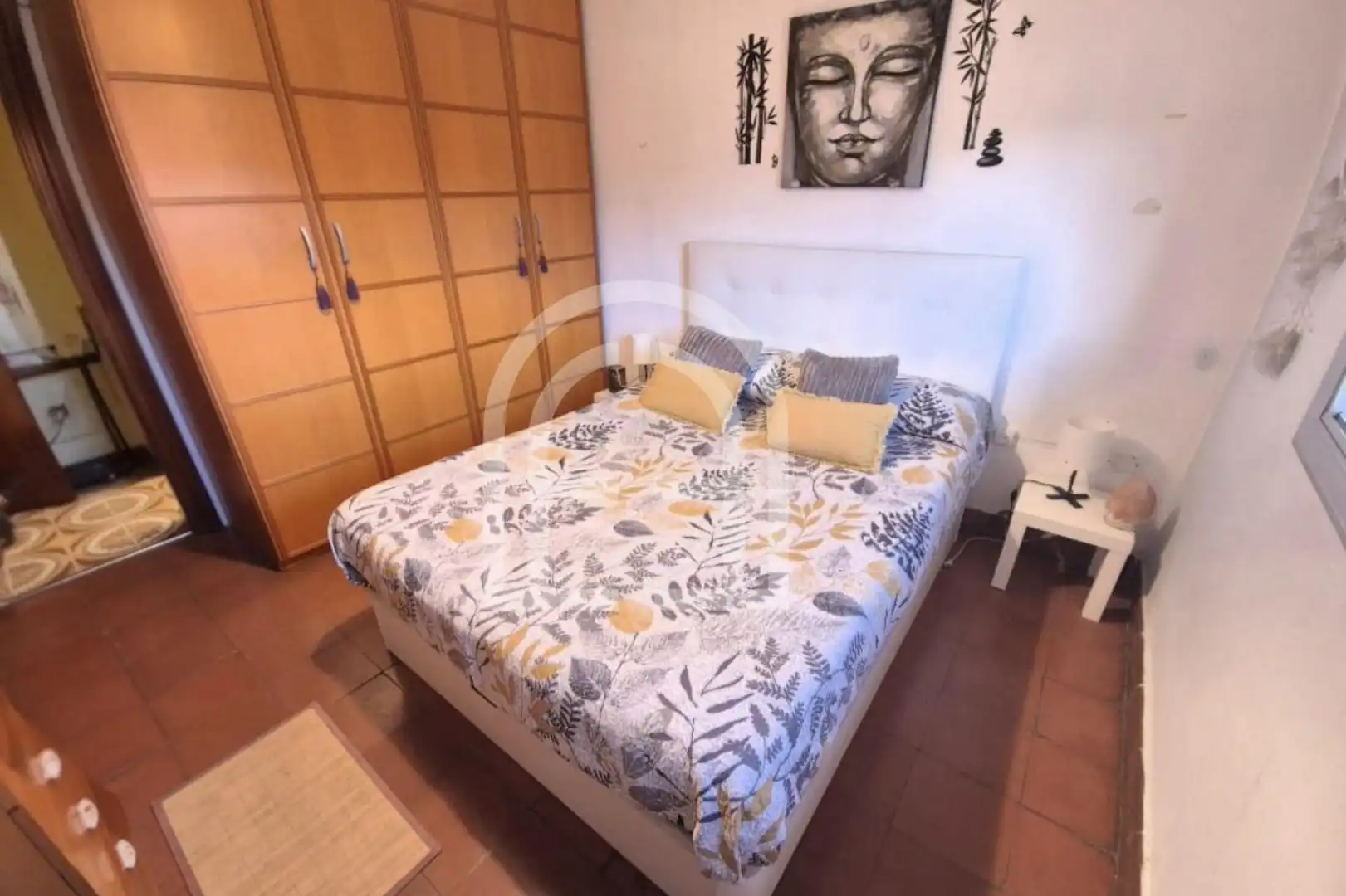 Bedroom of Flat for sale in Cornellà de Llobregat  with Air Conditioner and Balcony